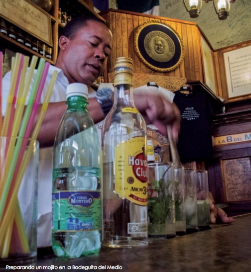 El Floridita, bar favorito de Hemingway en La Habana